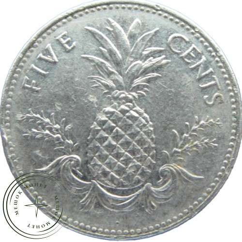 Багамы 5 центов 2005 — 25862851