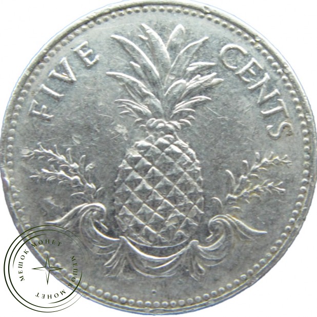 Багамы 5 центов 2005