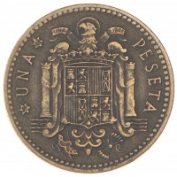 Испания 1 песета 1947