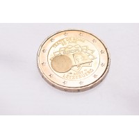 Монета Люксембург 2 евро 2007 Римский договор