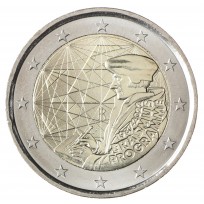 Монета Италия 2 евро 2022 Эразмус