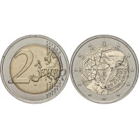 Монета Италия 2 евро 2022 Эразмус