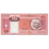 Банкнота Ангола 10 кванза 2011