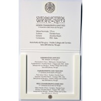 Монета Ватикан 2 евро 2023 500 лет со дня смерти Пьетро Перуджино