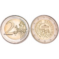 Германия 2 евро 2015 25 лет объединения Германии
