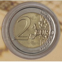 Монета Сан-Марино 2 евро 2014 Джакомо Пучини (буклет)