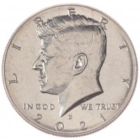 США 50 центов 2021 Кеннеди двор P