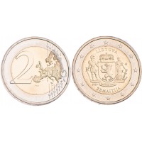 Монета Литва 2 евро 2019 Жемайтия
