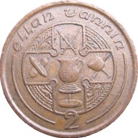 Остров Мэн 2 пенса 1993