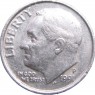 США 10 центов 1991