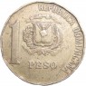Доминиканская республика 1 песо 1992