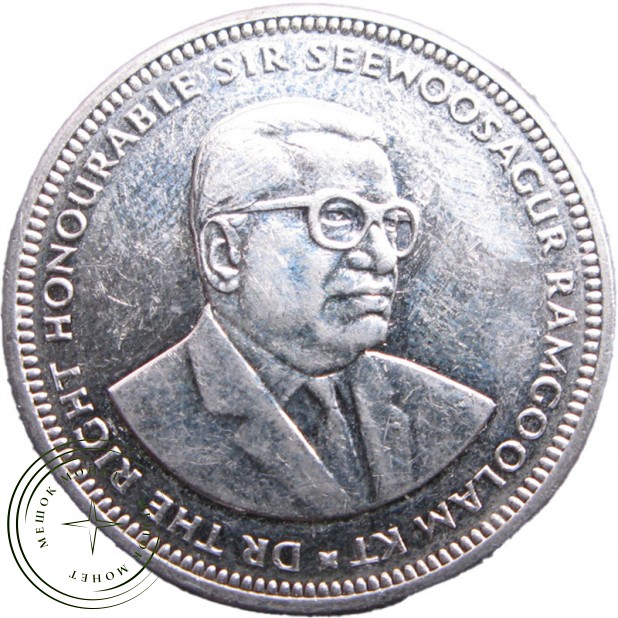 Маврикий 1 рупия 2016