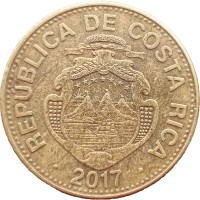 Монета Коста-Рика 100 колон 2017