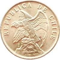 Монета Чили 50 сентаво 1979