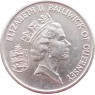 Остров Гернси 10 пенсов 1992