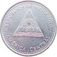 Монета Никарагуа 1 кордоба 2012