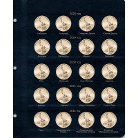 Набор листов для монет США 1 доллар Американские инновации в Альбом КоллекционерЪ