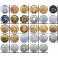 Набор монет Египта (29 монет)