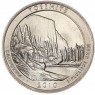 США 25 центов 2010 Йосемитский национальный парк