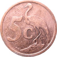 ЮАР 5 центов 2011