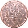 Барбадос 1 цент 2000