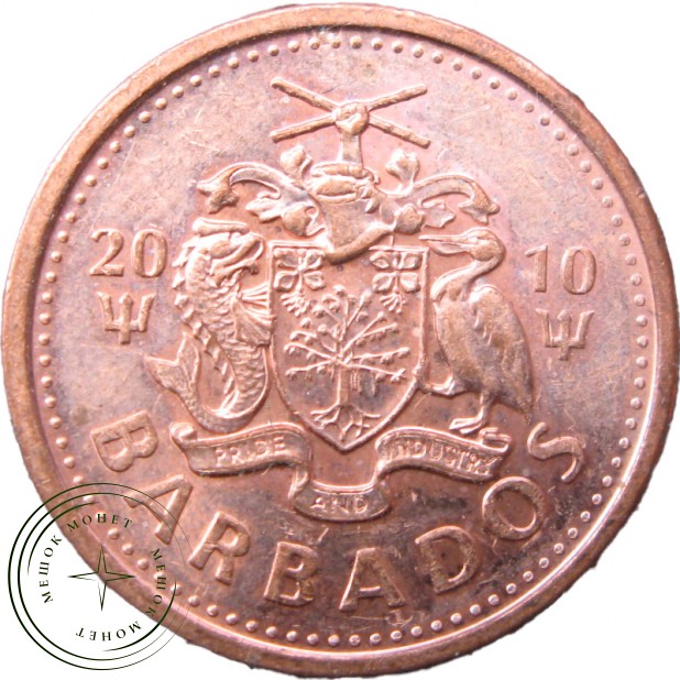 Барбадос 1 цент 2010