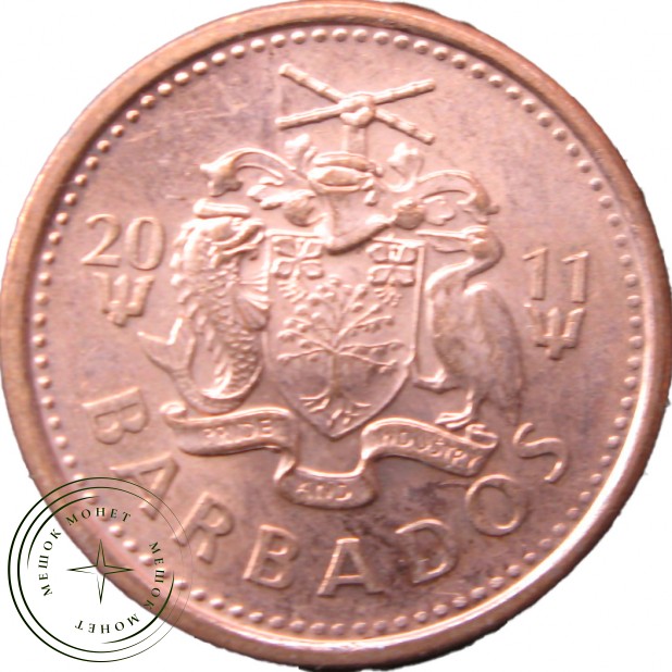 Барбадос 1 цент 2011