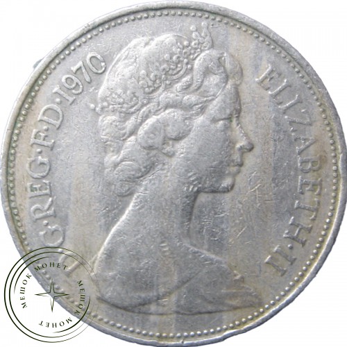Великобритания 10 пенсов 1970 — 937039662
