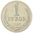 1 рубль 1987