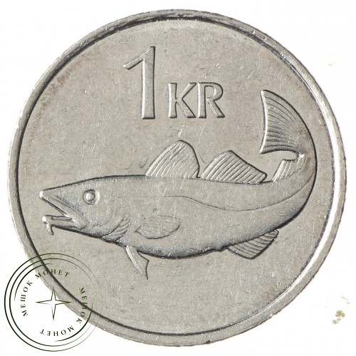 Исландия 1 крона 2006 — 90621414-1
