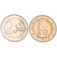 Монета Эстония 2 евро 2018 100 лет Республике