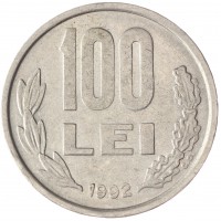 Румыния 100 лей 1992
