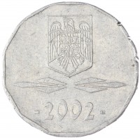 Монета Румыния 5000 лей 2002