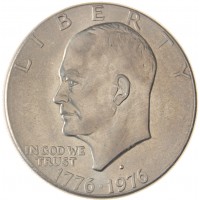 США 1 доллар 1976 200 лет независимости