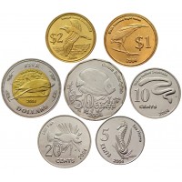 Кокосовые острова Набор монет 2004 года