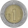 Мексика 1 песо 2010