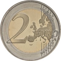 Монета Португалия 2 евро 2023 День молодежи