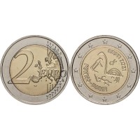 Монета Эстония 2 евро 2021 Финно-угорские народы