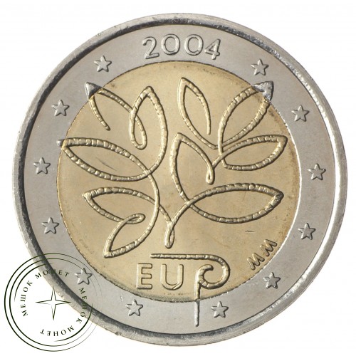 Финляндия 2 евро 2004 Расширение ЕС — 36694272