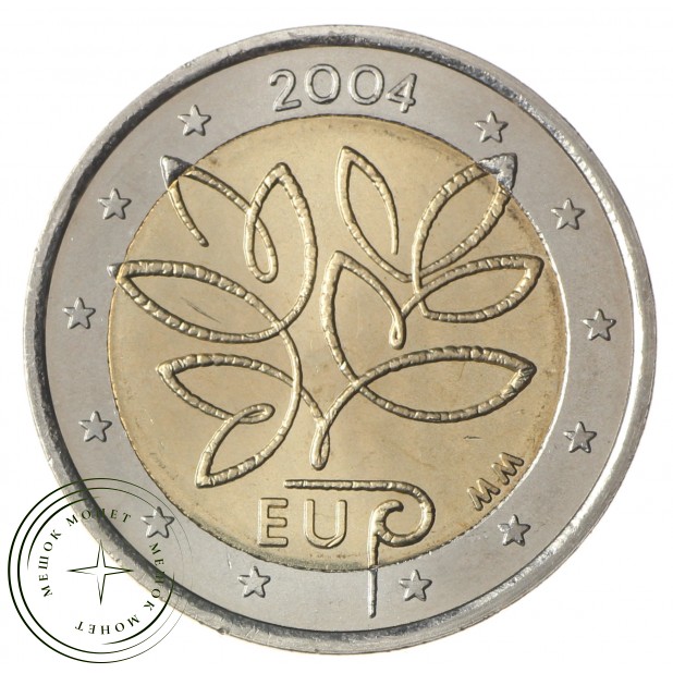 Финляндия 2 евро 2004 Расширение ЕС
