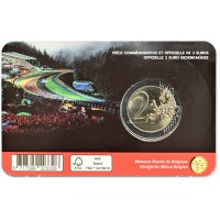 Монета Бельгия 2 евро 2025 Спа-Франкоршам (Буклет)