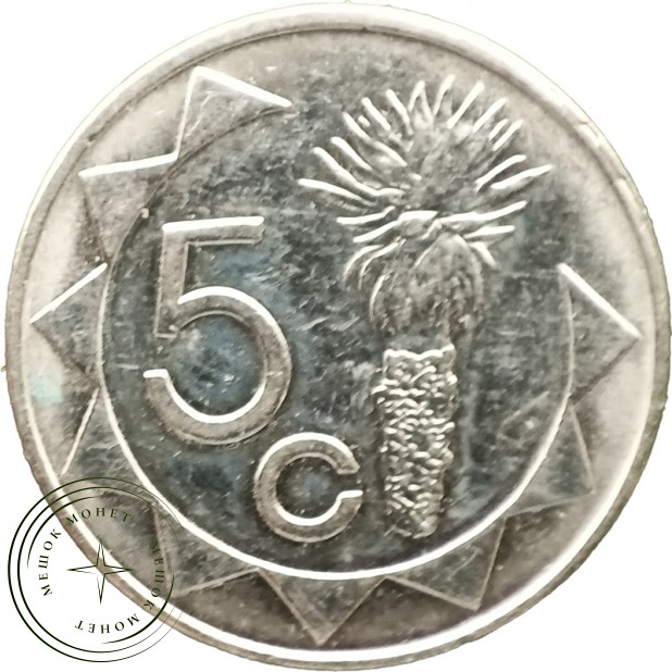 Намибия 5 центов 2002