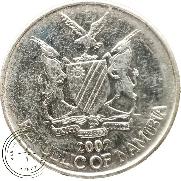 Намибия 5 центов 2002