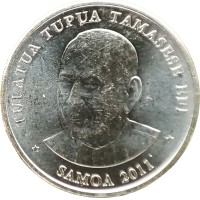 Монета Самоа 10 сене 2011
