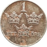 Швеция 1 эре 1948