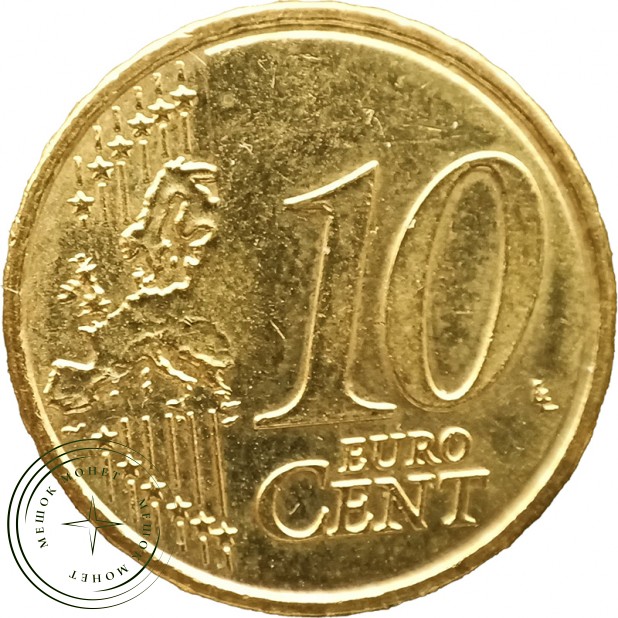 Австрия 10 евроцентов 2016