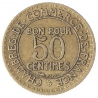 Франция 50 сентим 1927