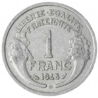 Франция 1 франк 1948