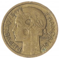 Монета Франция 1 франк 1939