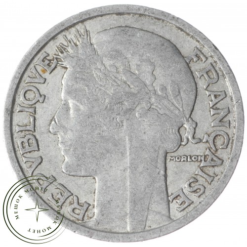 Франция 2 франка 1947 — 93703129